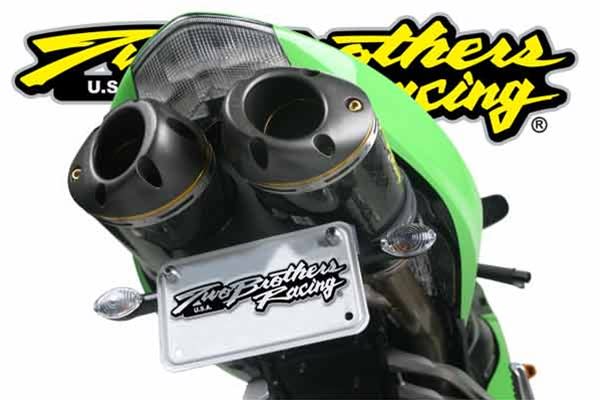 Two Brothers Kawasaki ZX-6R '05-06 M2 Carbon Fiber Slip On Two Brothers Kawasaki ZX-6R '05-06 M2 Carbon Fiber Slip On