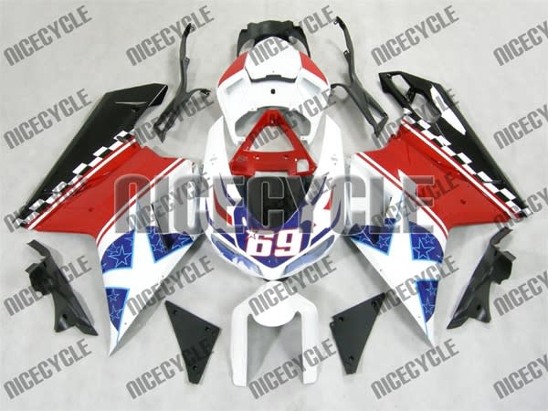 Ducati 1198 1098 848 Evo Nicky Hayden Star Style Fairings Ducati 1198 1098 848 Evo Nicky Hayden Star Style Fairings