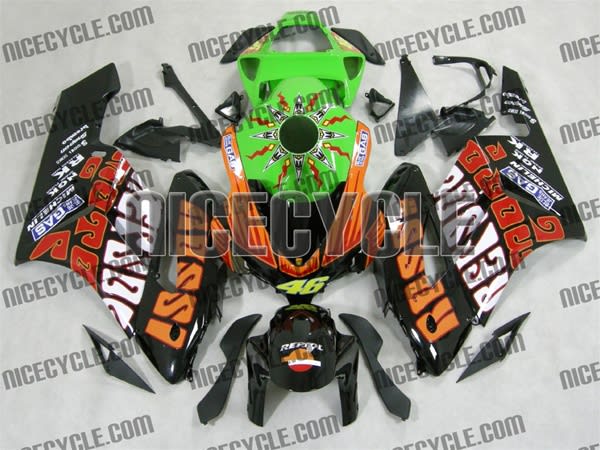 Honda CBR 1000RR Rossi Repsol Green Fairings Honda CBR 1000RR Rossi Repsol Green Fairings