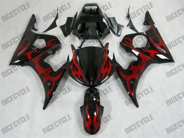 Yamaha YZF-R6 Red Tribal Fairings Yamaha YZF-R6 Red Tribal Fairings