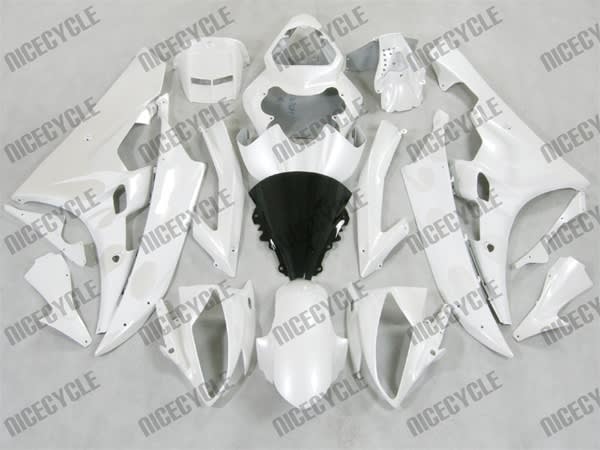 Yamaha YZF-R6 White Fairings Yamaha YZF-R6 White Fairings