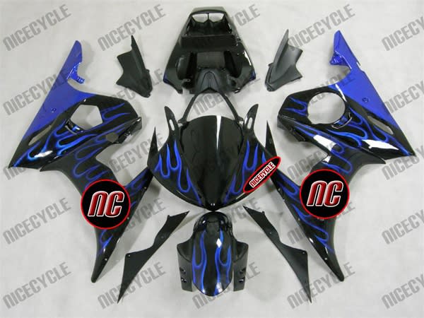 Yamaha YZF-R6 Blue Flame Fairings Yamaha YZF-R6 Blue Flame Fairings