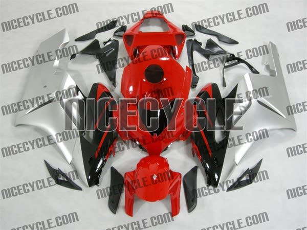 Honda CBR 1000RR Silver/Red OEM Style Fairings Honda CBR 1000RR Silver/Red OEM Style Fairings