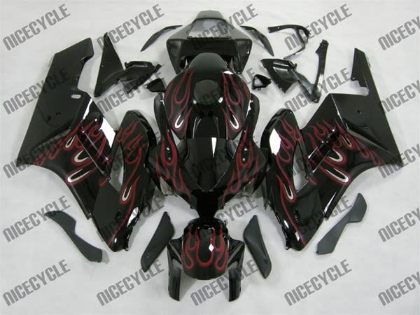 Honda CBR 1000RR Fire Red Flame Fairings Honda CBR 1000RR Fire Red Flame Fairings