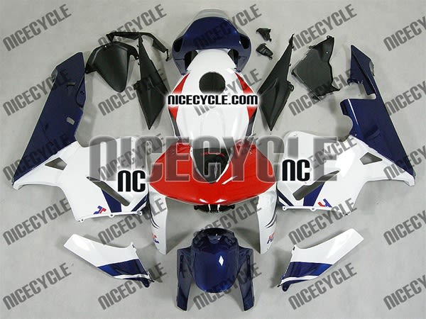 Honda CBR 600RR White/Blue/Red Fairings Honda CBR 600RR White/Blue/Red Fairings