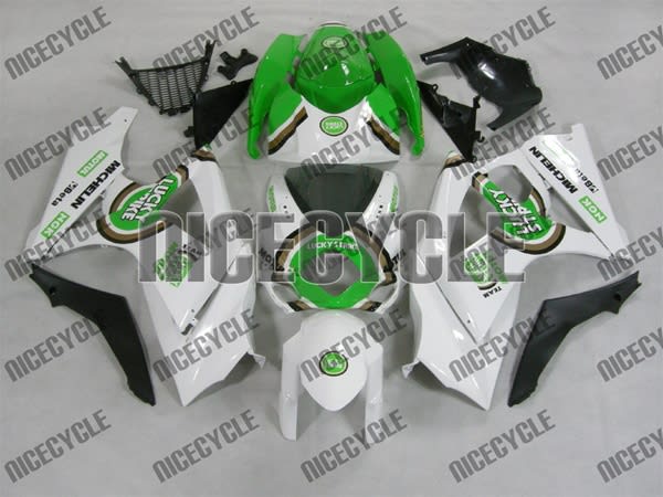 Suzuki GSX-R 1000 Green Lucky Strike Fairings Suzuki GSX-R 1000 Green Lucky Strike Fairings