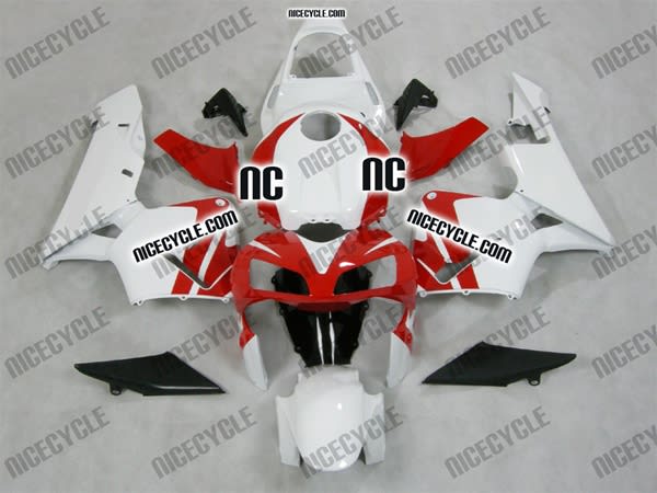 Honda CBR 600RR White/Red OEM Style Fairings Honda CBR 600RR White/Red OEM Style Fairings