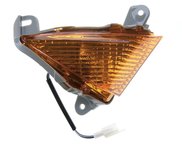 RIGHT AMBER NINJA EURO STYLE FLUSH MOUNT MARKER LIGHTS KAWASAKI