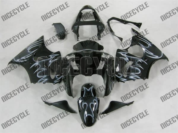 Ghost Tribal Kawasaki ZX6R Fairings