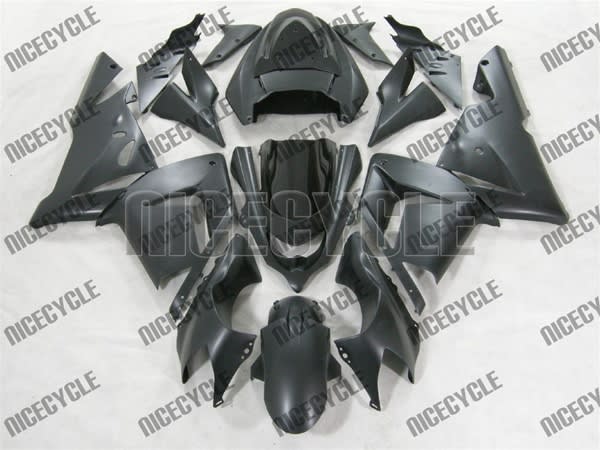 Kawasaki ZX10R Satin Black Fairings Kawasaki ZX10R Satin Black Fairings