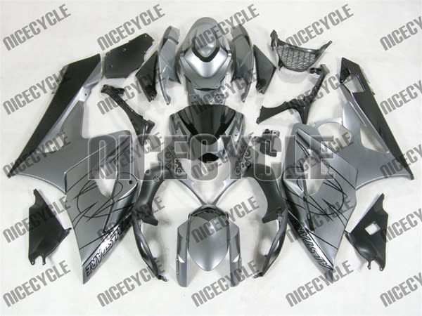 Suzuki GSX-R 1000 Dark Silver Fairings Suzuki GSX-R 1000 Dark Silver Fairings