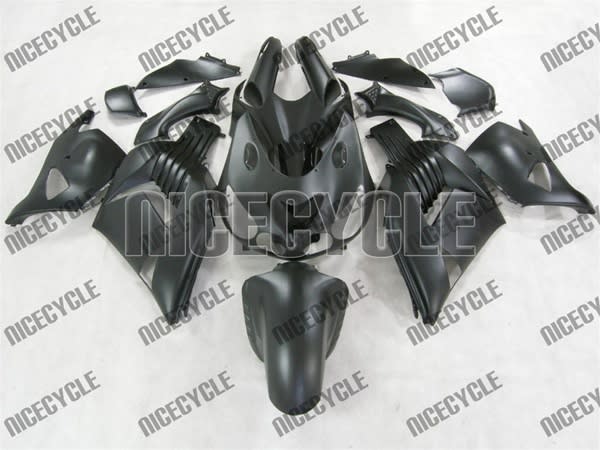 Kawasaki ZX14R Matte Black Fairings Kawasaki ZX14R Matte Black Fairings
