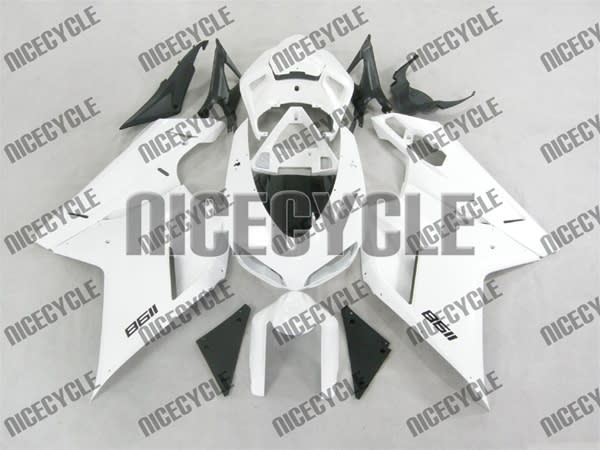 Ducati 1198 1098 848 Evo Gloss White Fairings Ducati 1198 1098 848 Evo Gloss White Fairings