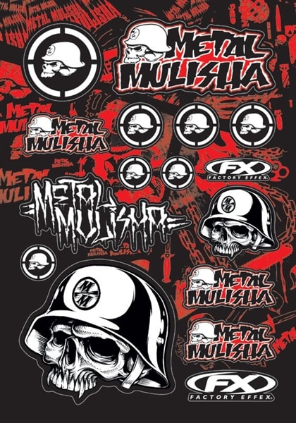 Metal Mulisha Decals Metal Mulisha Decals