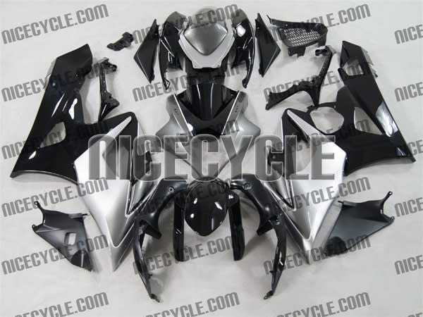 Suzuki GSX-R 1000 Black/Silver/White Fairings Suzuki GSX-R 1000 Black/Silver/White Fairings