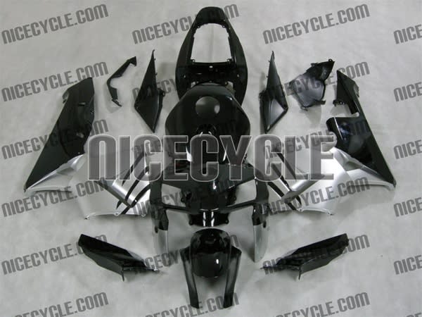 Honda CBR 600RR Black/Silver Fairings Honda CBR 600RR Black/Silver Fairings