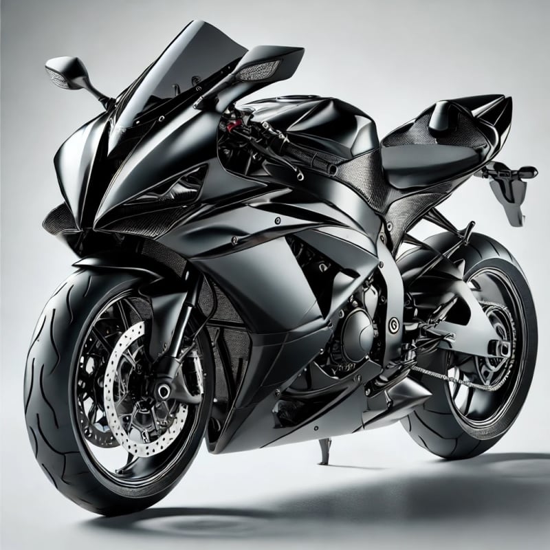 Charcoal/Black Honda CBR 600RR Fairings