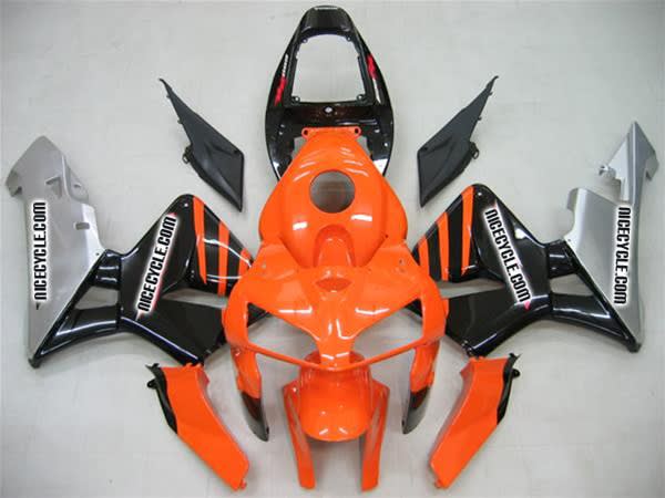 Honda CBR 600RR Orange/Black/Silver Fairings Honda CBR 600RR Orange/Black/Silver Fairings