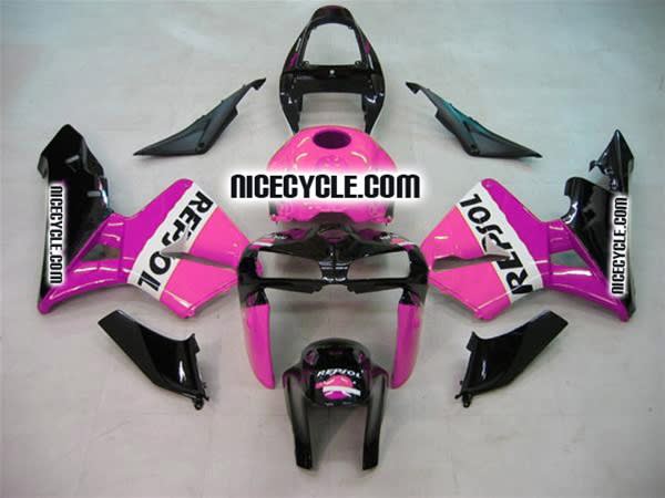 Pink Repsol Honda CBR 600RR Fairings