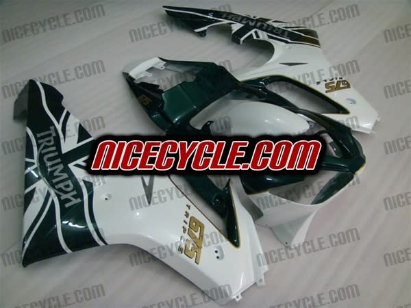 Triumph Daytona 675 White/Green Fairing Triumph Daytona 675 White/Green Fairing