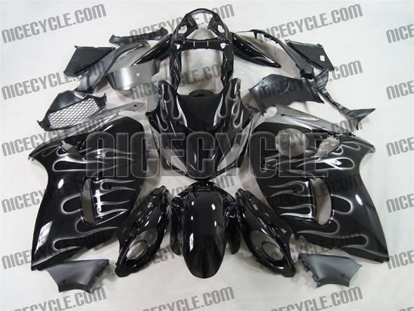 Ghost Flames Suzuki GSX-R 1300 Hayabusa Fairings Ghost Flames Suzuki GSX-R 1300 Hayabusa Fairings