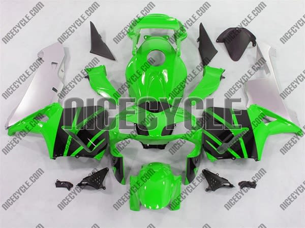 Honda CBR 600RR Green/Silver Fairings Honda CBR 600RR Green/Silver Fairings