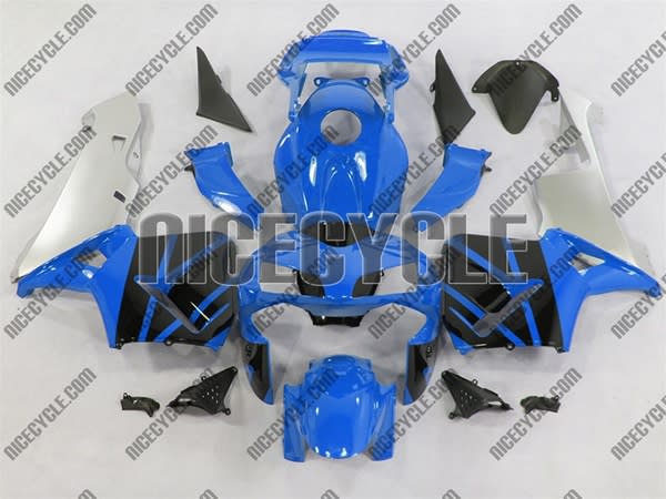 Honda CBR 600RR Blue/Silver/Black Fairings