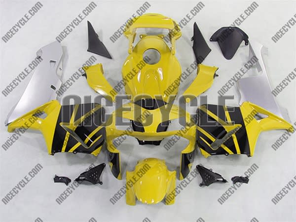 Honda CBR 600RR Yellow/Black/Silver Fairings Honda CBR 600RR Yellow/Black/Silver Fairings
