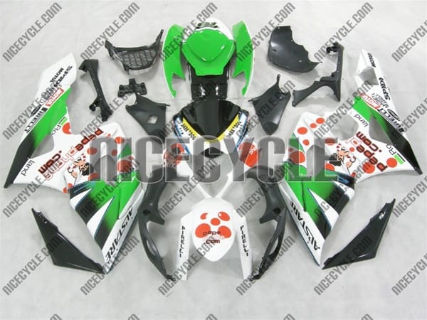 Suzuki GSX-R 1000 Dark Dog Green Fairings Suzuki GSX-R 1000 Dark Dog Green Fairings