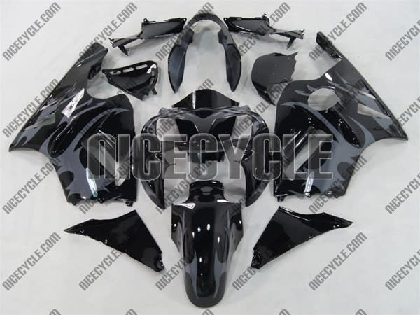 Kawasaki ZX12R Tribal Grey Fairings Kawasaki ZX12R Tribal Grey Fairings