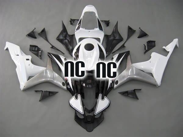 Honda CBR 600RR White/Silver Fairings