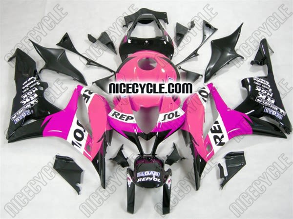 Honda CBR 600RR Pink Repsol Fairings Honda CBR 600RR Pink Repsol Fairings