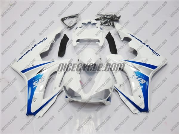 White/Blue Triumph Daytona 675 Fairing White/Blue Triumph Daytona 675 Fairing