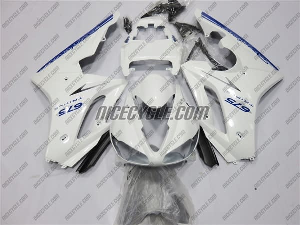 Triumph Daytona 675 Blue/White Fairings Triumph Daytona 675 Blue/White Fairings