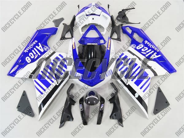 Ducati 1198 1098 848 Evo Alice Style Blue Fairings Ducati 1198 1098 848 Evo Alice Style Blue Fairings