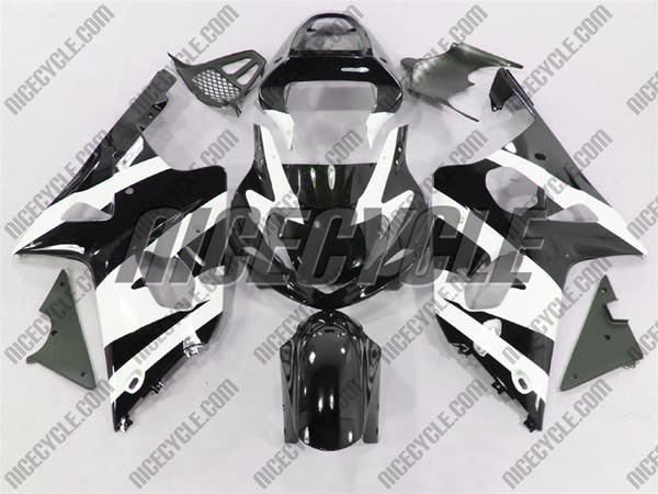 Suzuki GSX-R 1000 Phantom Black/White Fairings Suzuki GSX-R 1000 Phantom Black/White Fairings