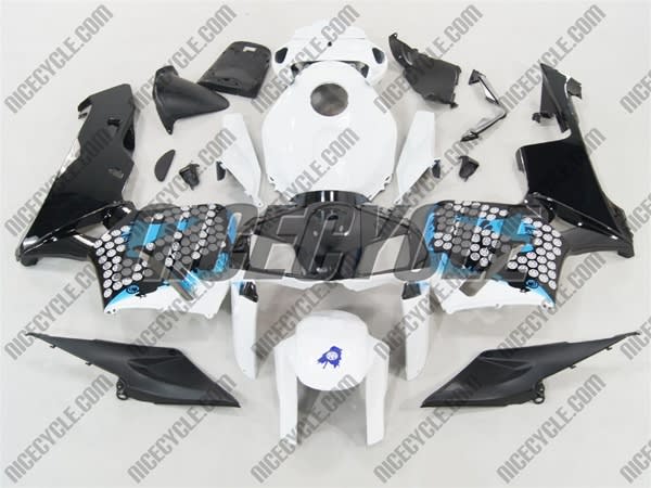 Honda CBR 600RR Graffiti Blue Fairings