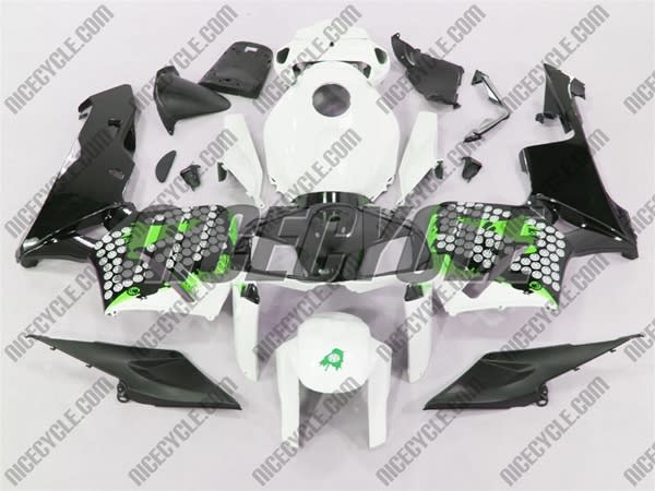 Honda CBR 600RR Graffiti Green Fairings
