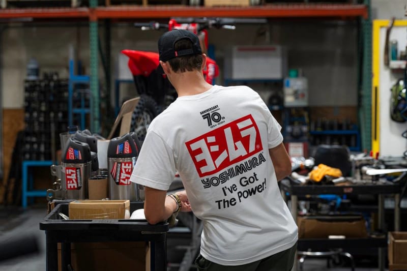 Yoshimura 70TH ANNIVERSARY T-SHIRT