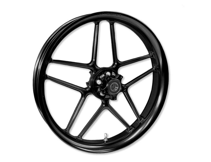 Brocks Harley-Davidson Laguna 17 x 3.5 Forged Aluminum Front Wheel - Black (09-23) H-D Touring Models Brocks Harley-Davidson Laguna 17 x 3.5 Forged Aluminum Front Wheel - Black (09-23) H-D Touring Models