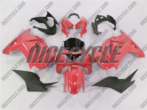 Pink Ninja 250R Fairings Pink Ninja 250R Fairings
