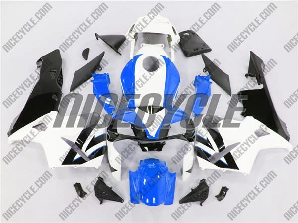 Honda CBR 600RR Bright Blue/White Fairings