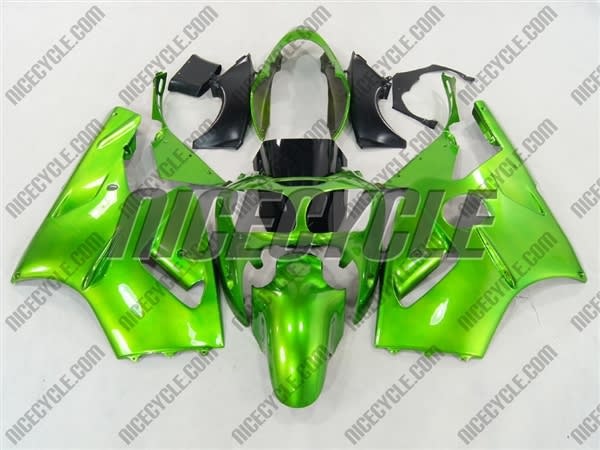 Kawasaki ZX12R Candy Green Fairings Kawasaki ZX12R Candy Green Fairings