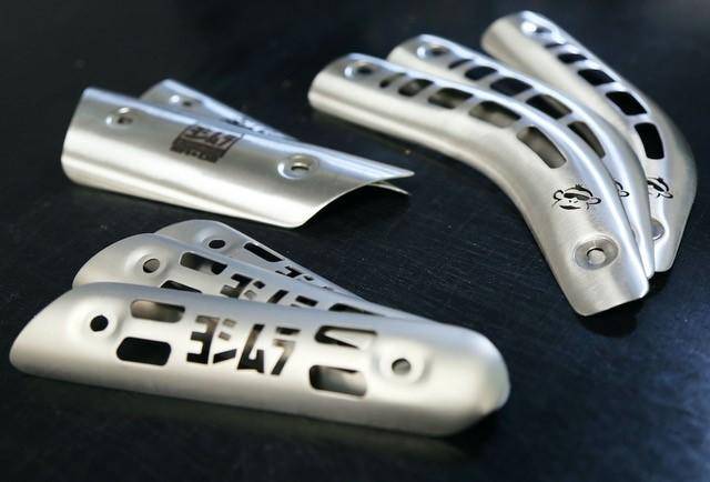 Yoshimura Suzuki DR-Z400SM (07-07) Stainless Heatshield