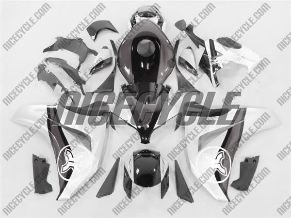 Honda CBR 1000RR Two Brothers Silver/Charcoal Fairings Honda CBR 1000RR Two Brothers Silver/Charcoal Fairings