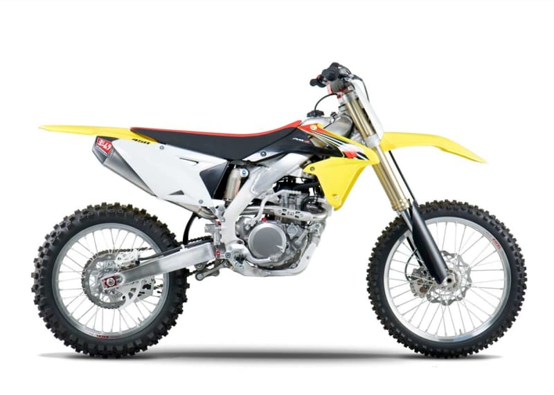 Yoshimura Suzuki RMX450Z (10-11) RS-4 Stainless Full Exhaust, w/ Aluminum Muffler