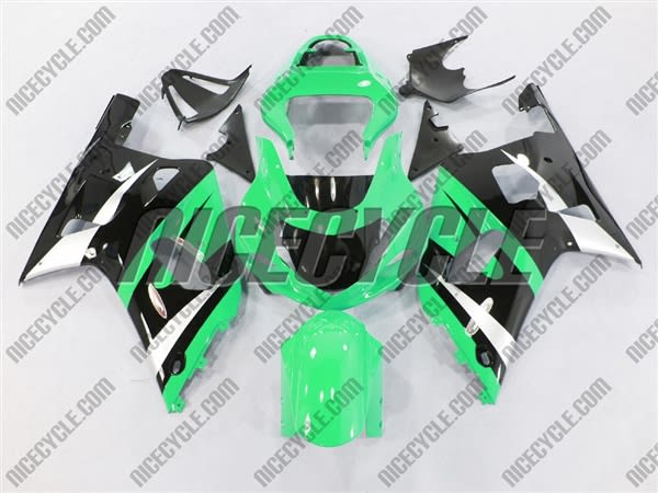 Mint/Black Suzuki GSX-R 600 750 Fairings Mint/Black Suzuki GSX-R 600 750 Fairings