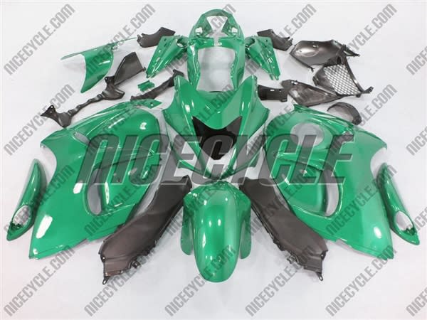 Mint Green Suzuki GSX-R 1300 Hayabusa Fairings Mint Green Suzuki GSX-R 1300 Hayabusa Fairings