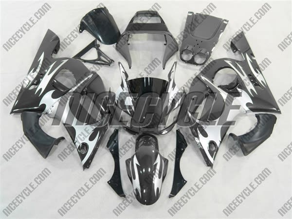 Yamaha YZF-R6 Silver Tribal Fairings Yamaha YZF-R6 Silver Tribal Fairings