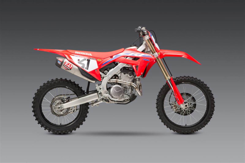 Yoshimura Honda CRF250RX (22-24) RS-12 Stainless Full Exhaust, w/ Stainless Muffler